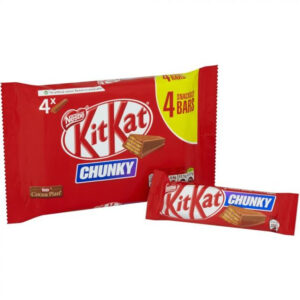 4-pakning KitKat Chunky Sjokolade 128 gram