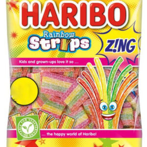 Haribo Rainbow Strips 130 gram