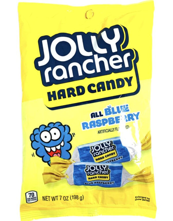 Jolly Rancher Sukkertøy med Blue Raspberry Smak 198 gram (USA Import)