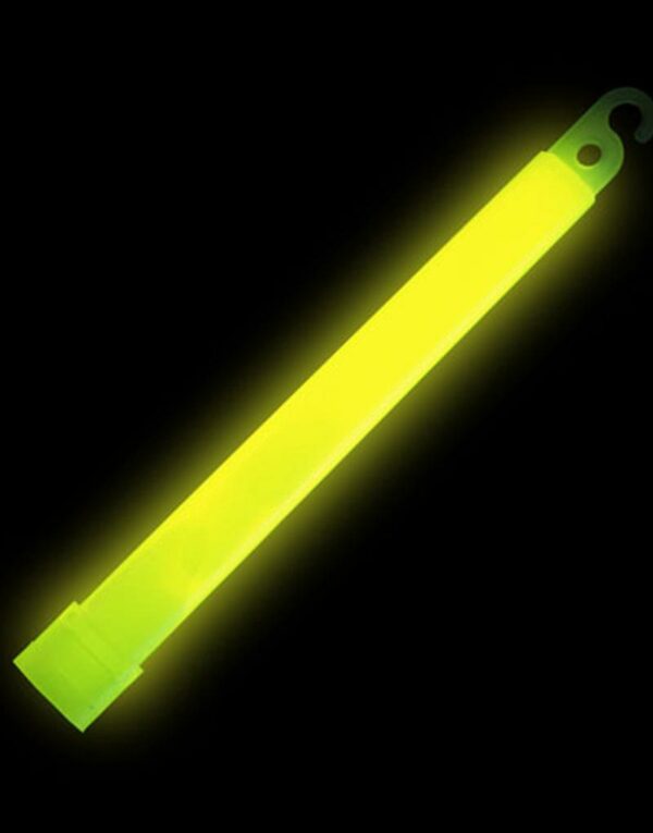 Gul Glow Stick med Snor