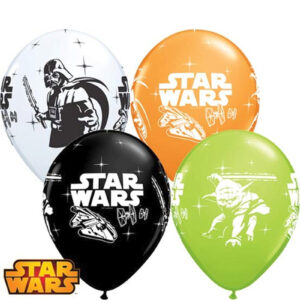 6 stk 30 cm Ballonger - Star Wars