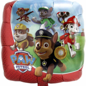 Folieballong 43x43 cm - Paw Patrol