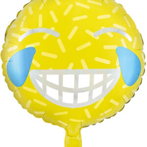 Emoji LOL Folieballong 45 cm