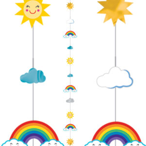 Sunshine and Rainbows - Ballonghale 182 cm