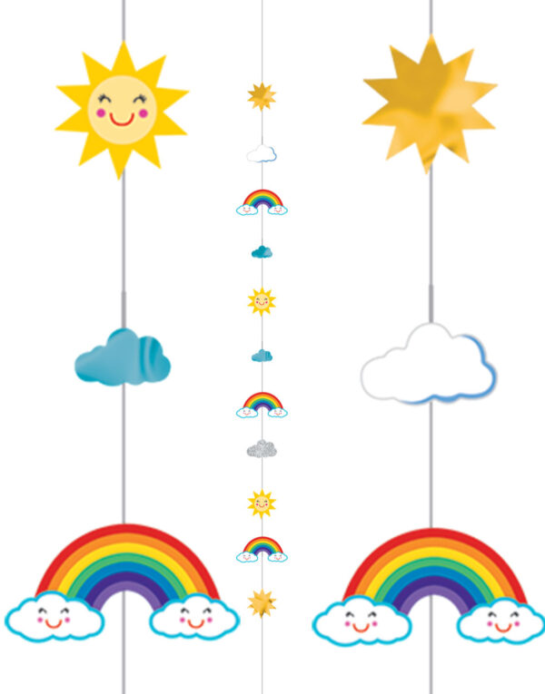 Sunshine and Rainbows - Ballonghale 182 cm