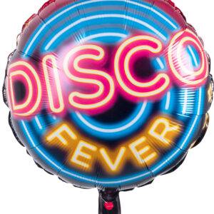 Folieballong med 2-sidet Motiv 45 cm - Disco Fever