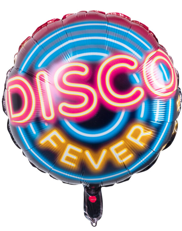 Folieballong med 2-sidet Motiv 45 cm - Disco Fever