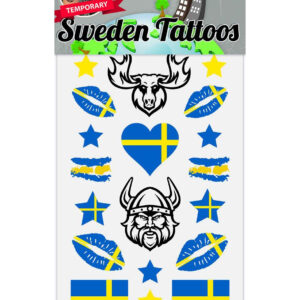 Sverige - Midlertidige Tatoveringer