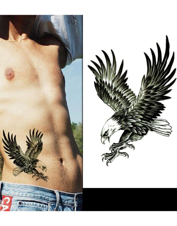 Bald Eagle (Fake Tattoo)