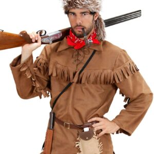 Davy Crockett - Kostyme til Mann