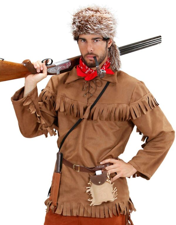 Davy Crockett - Kostyme til Mann