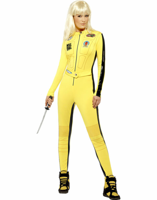 Lisensiert Kill Bill Vol. I og II Damekostyme