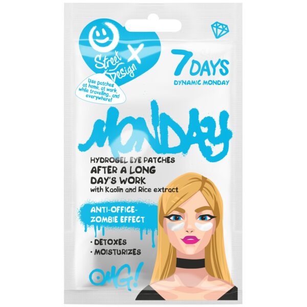 7DAYS Beauty Dynamic Monday Hydrogel eye patches 2 g