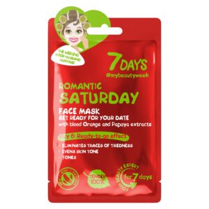 7DAYS Beauty Romantic Saturday Face Sheet Mask