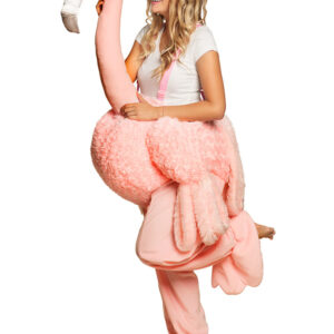 Flamingo Piggyback / Ride On Unisex Kostyme