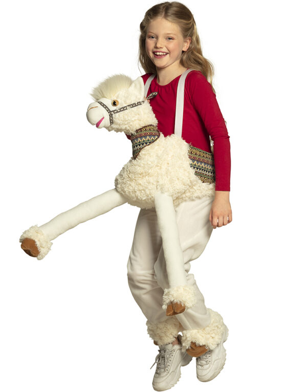 Lama Piggyback / Ride On Barnekostyme