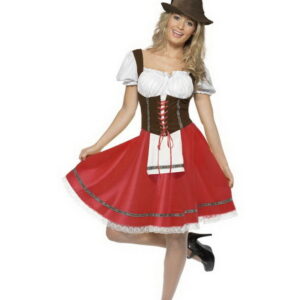 Bayersk Tjenestepike - Oktoberfest Kostyme