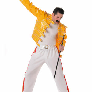 Freddie Mercury Inspirert Herrekostyme