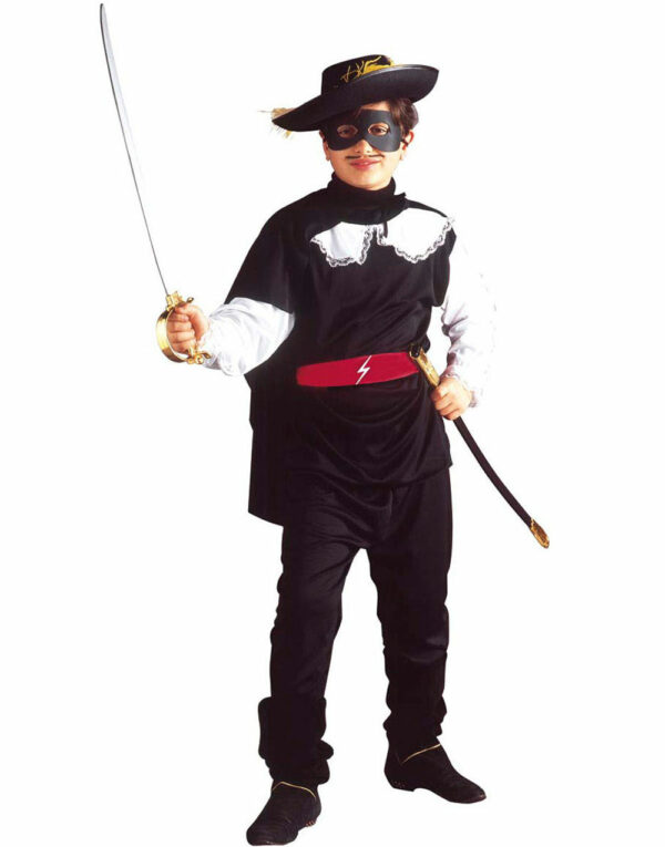 Zorro Barnekostyme