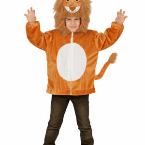 Løve Kostymeoverdel til Barn i Plysj