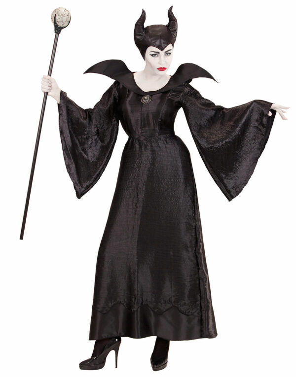 Svart Maleficent Inspirert Kostyme