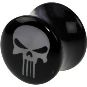 Phantom Punisher - Svart Piercing Plugg