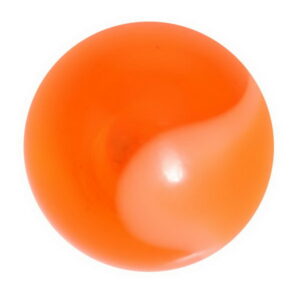 Marble Ball - Orange Akrylkule