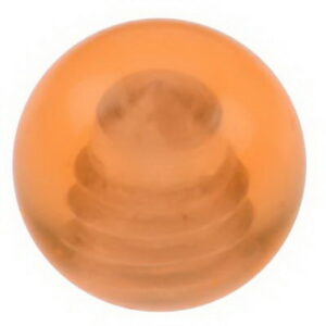 Ball Orange - 3 mm Akrylkule til 1