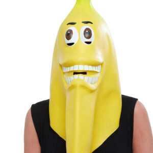 Heldekkende Banan Latexmaske