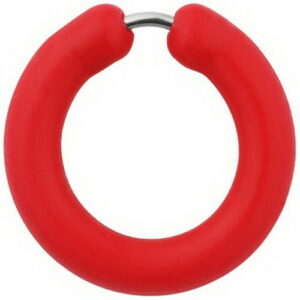Silikon Red Circle - Fake Piercing