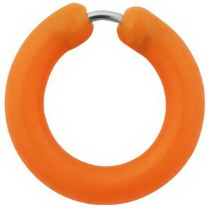 Silikon Orange Circle - Fake Piercing