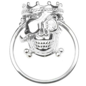 Big Pirat Skull BCR Piercing - 1.6 x 19 mm