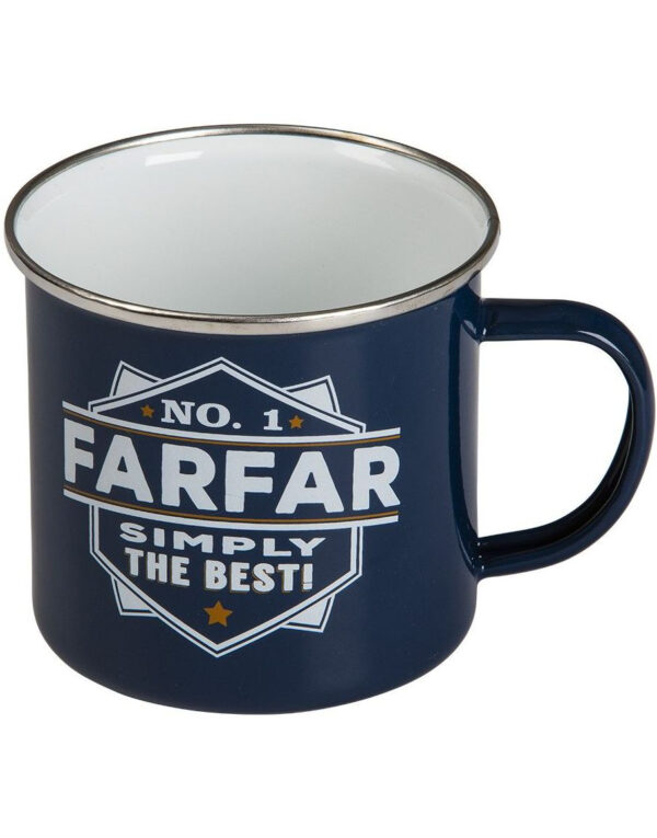 No 1 Farfar - Retro Kopp