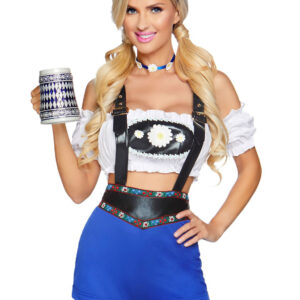 Lederhosen Honey - Oktoberfest Damekostyme 2 Deler