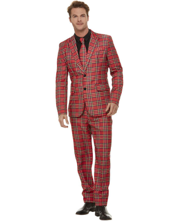 Tartanmønstret Stand-Out Suit