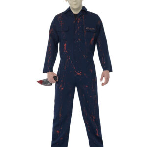 Lisensiert Halloween Michael Myers Kostyme med Maske og Kniv