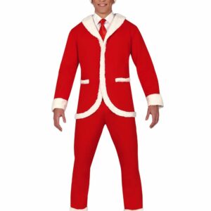 Julenisse Kostyme til Mann 3 Deler