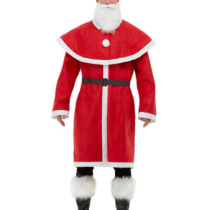 Christmas Santa - Kostyme til Mann 5 Deler