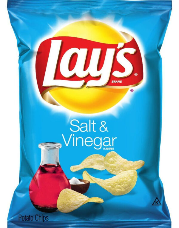 Lay's Salt & Vinegar Potetgull 175g