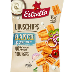 Estrella Linschips Ranch & Sourcream 110 gram - Vegansk