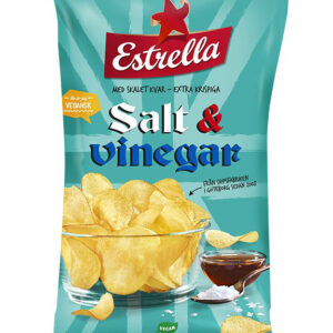 Estrella Salt & Vinegar Potetgull 175 gram