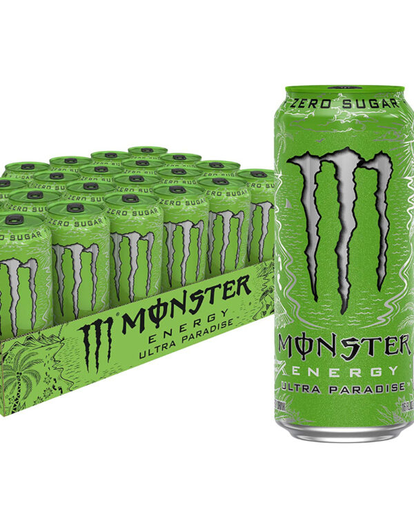 24 stk Monster Ultra Paradise 500 ml Energidrikk - Helt Brett