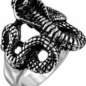 Cobra Snake - Ring i Kirurgisk Stål