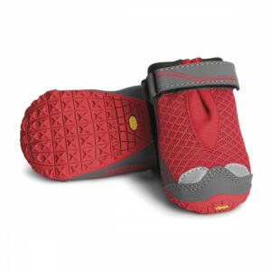 RuffWear Grip Trex Hundesko Rød 2-pakning (70 mm)