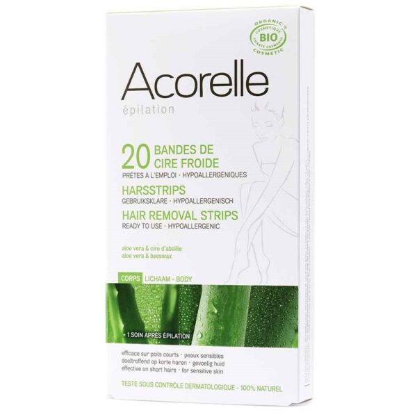 Acorelle Body Wax Strips x20