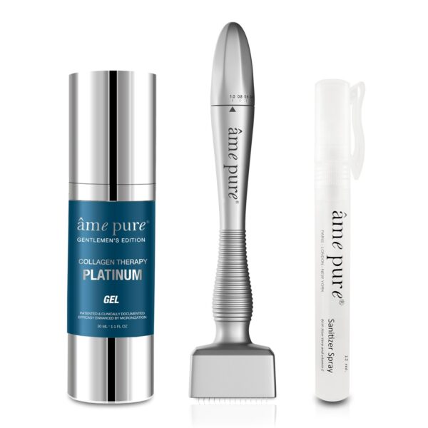 âme pure Adjustable Derma Stamp Platinum Gentlemen Kit