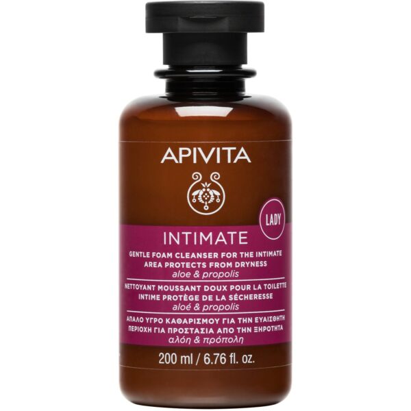 APIVITA Gentle Foam Cleanser for the Intimate Area that Protects from