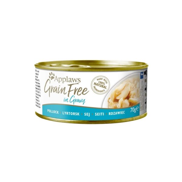 Applaws Cat Grain Free Pollock in Gravy 70 g