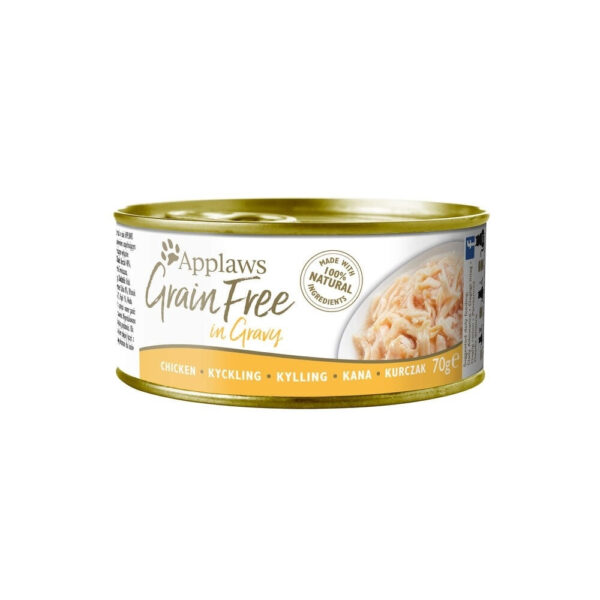 Applaws Cat Grain Free Chicken in Gravy 70 g