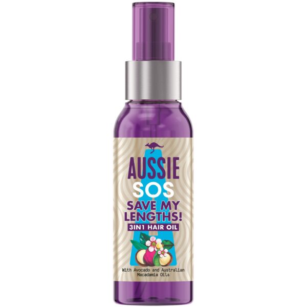 Aussie SOS Save My Lengths! 3 I 1 Hair Oil 100 ml